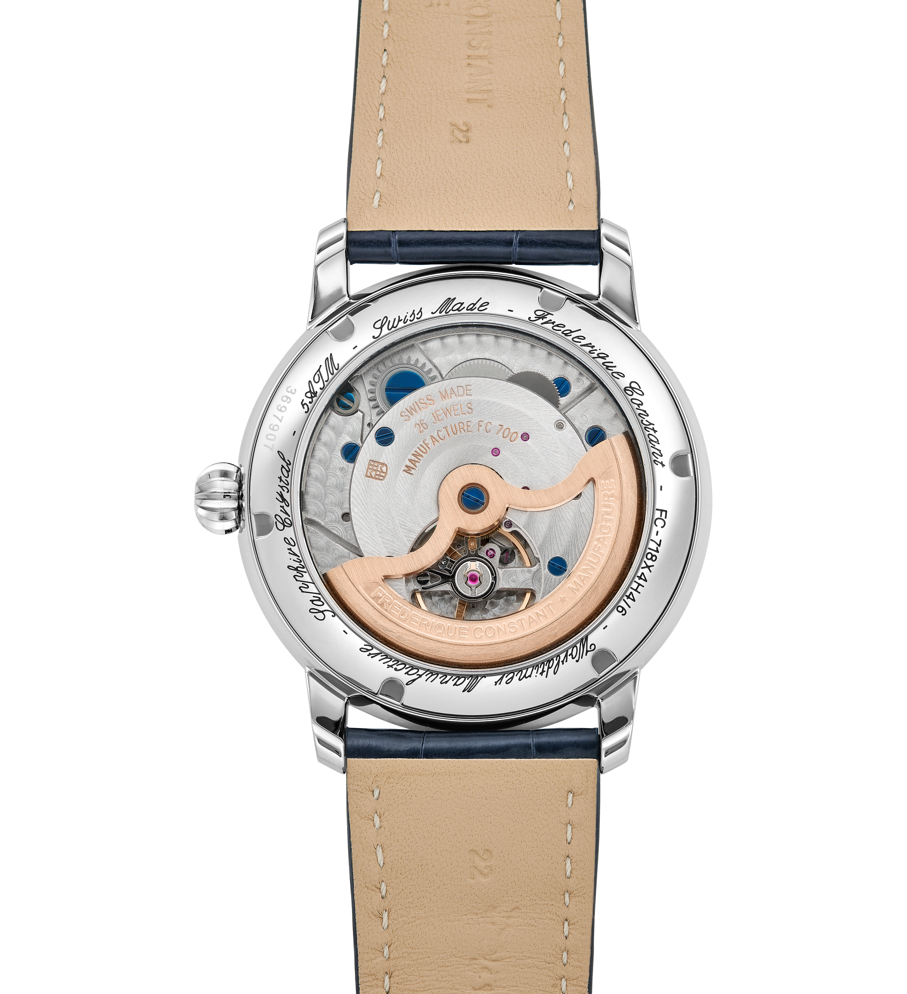 Manufacture Classic Worldtimer Watch FC-718NWM4H6 | Frederique